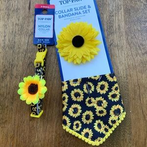 NWT Bundle deal of xs collar, collar slide and bandana